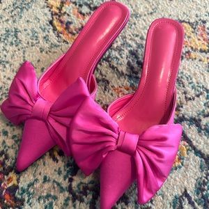 Pink Kitten Heels